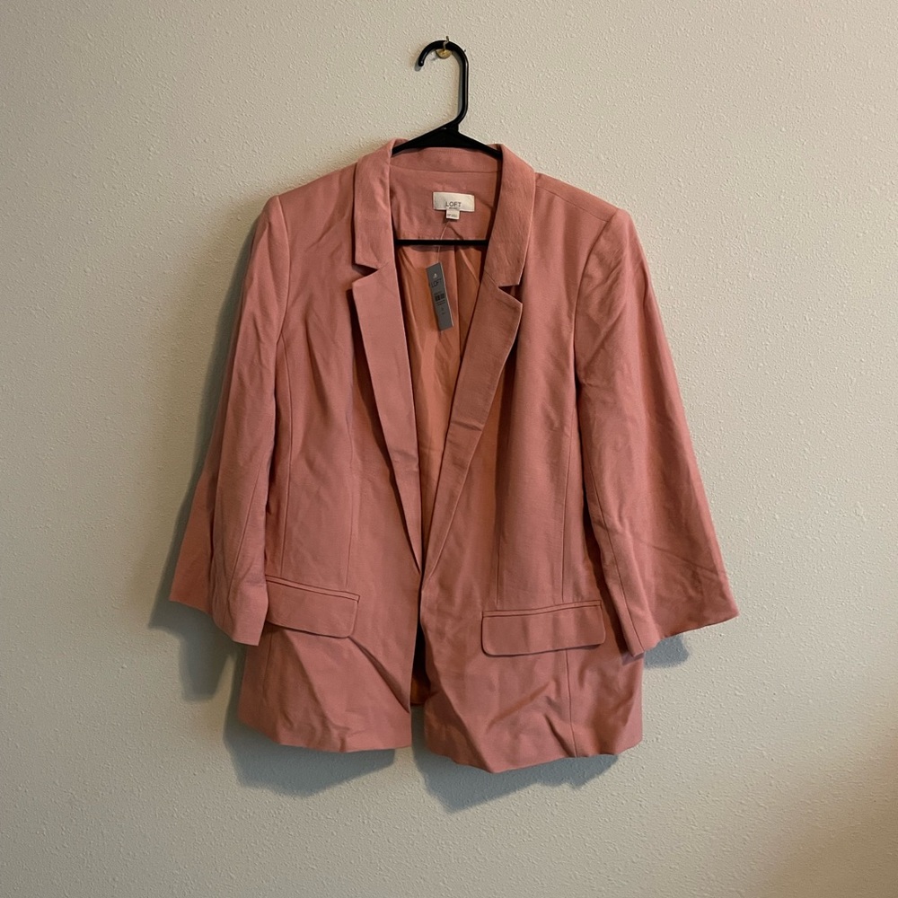 NWT LOFT Pinky-Mauve Blazer “Size 10P”